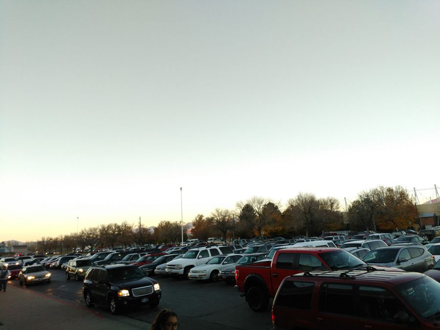 Parking at Kearns High