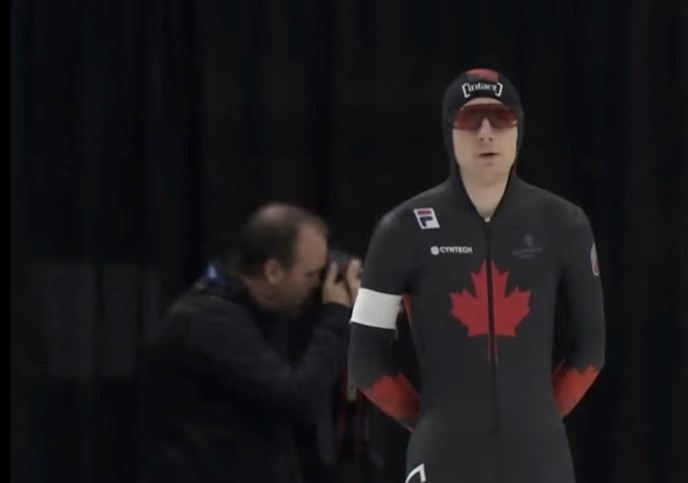 Conner Howe of the Canada team.